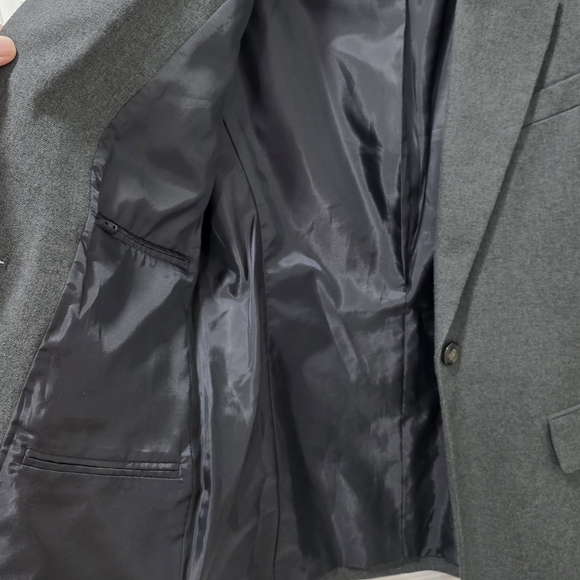 Orvis Charcoal Gray Blazer Jacket Women’s Petite 8P Single Button Career - Picture 6 of 8